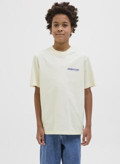 Jack & Jones Junior Kids Logo Crew Neck T-Shirt  - Image 1