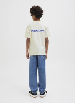 Jack & Jones Junior Kids Logo Crew Neck T-Shirt  - Image 2