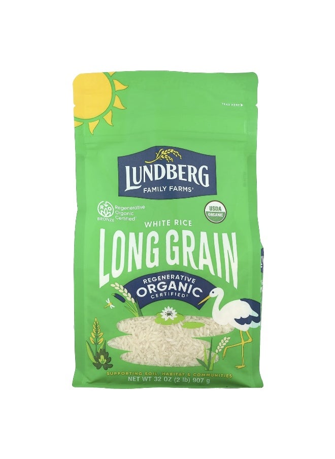 Lundberg Lundberg, Organic White Long Grain Rice, 32 oz (907 g)  - Image 1