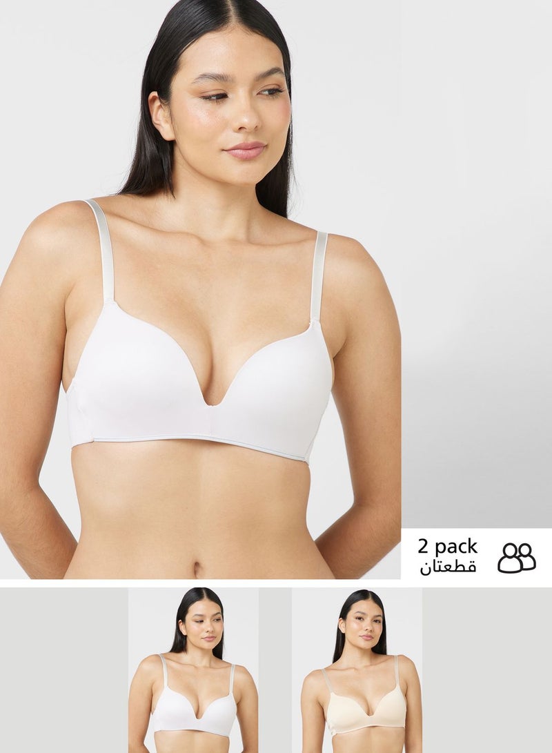 Ginger 2 Pack T-Shirt Bra - Image 1