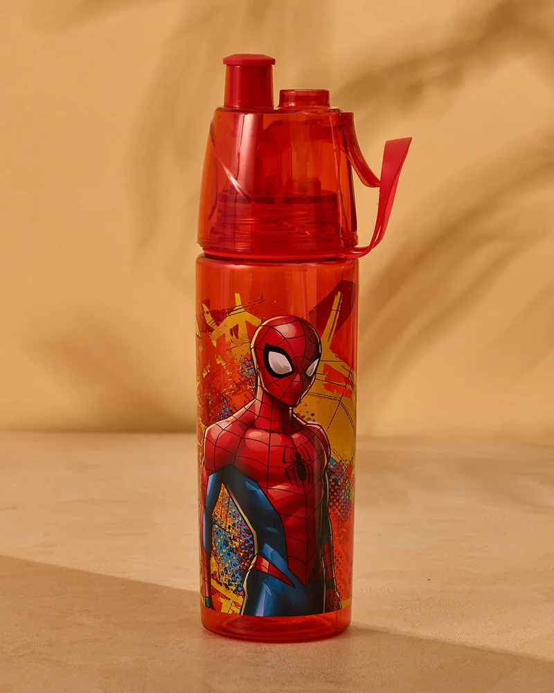 REDTAG Red Transparent Water Bottle 600 ML