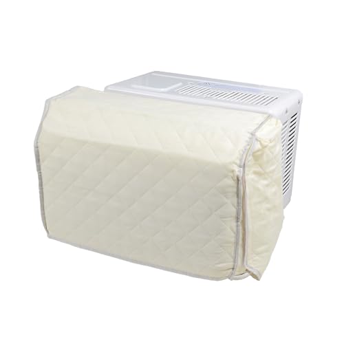 Garpernics Winter Cover Inside Unit for Ushaped Air Conditioner Window Air Conditioner Insulation Cover Fit for Midea Danby Frigidaire U shaped Item light yellow 20 W x 78D x 13 H - Image 3