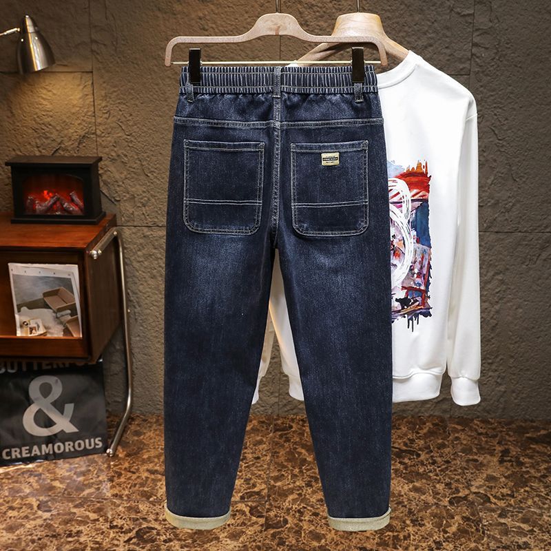 Unisex Classic Denim Jeans Loose Fit Daily Outdoor Wear - Image 4