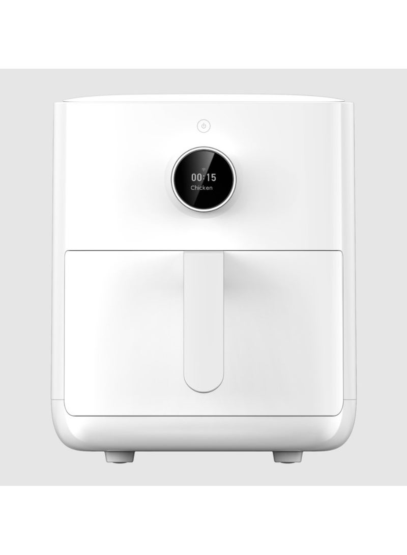 Xiaomi Smart Air Fryer 4.5L | Air Frying, Grilling, Baking, Defrosting, Fermentation | 40–200°C Wide-Range Temperature Range |360° Convection Heating | Flip-Free Cooking | App Control | White 4.5 L 1500 W MAF14 | BHR8235GB White - Image 2
