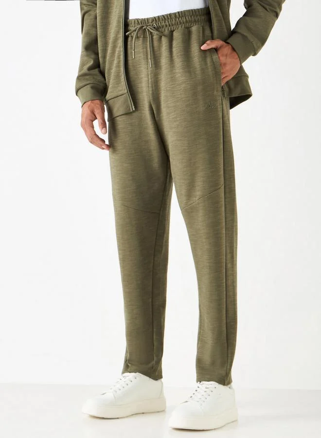 Kappa Pocket Detail Track Pants with Drawstring Closure