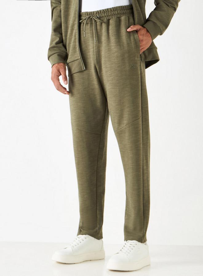 Kappa Pocket Detail Track Pants with Drawstring Closure - Image 1
