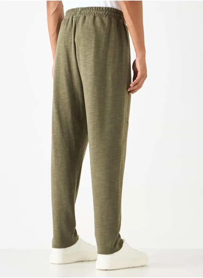 Kappa Kappa Pocket Detail Track Pants with Drawstring Closure