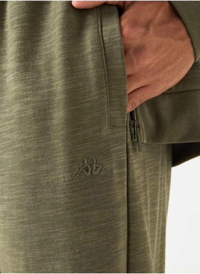 Kappa Kappa Pocket Detail Track Pants with Drawstring Closure