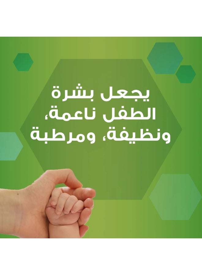 أويلاتوم غسول استحمام لطيف، غسول للشعر والبشرة 2 في 1 للأطفال المعرضين لجفاف الجلد والاكزيم، 300مل - Image 3