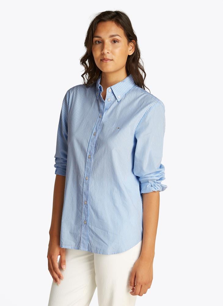 TOMMY JEANS - Oversized Button Down Shirt - Image 1