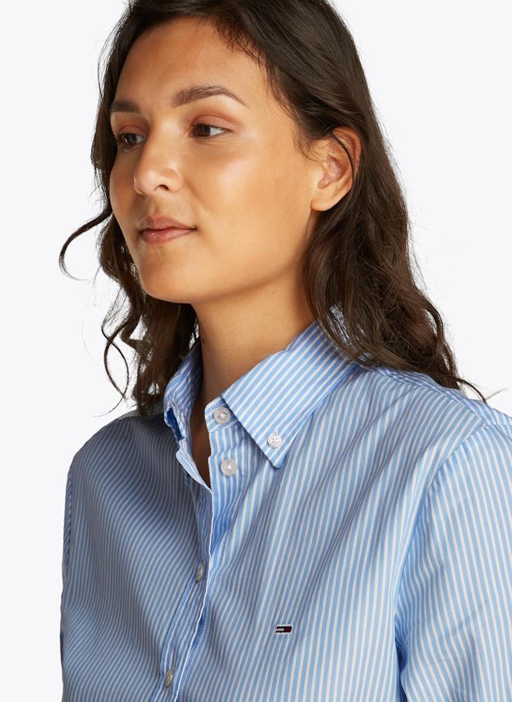 TOMMY JEANS - Oversized Button Down Shirt - Image 1