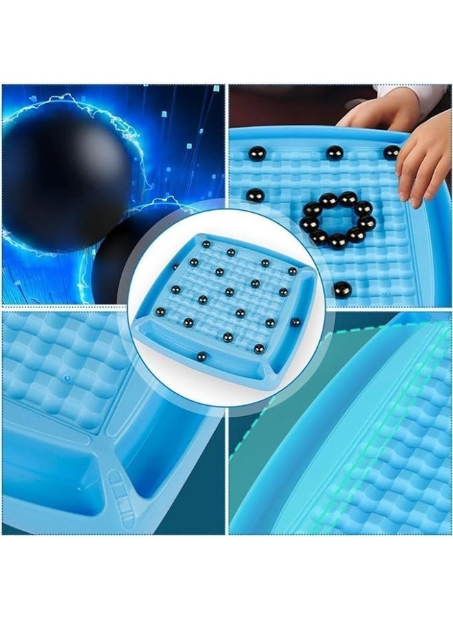 Magnetic Chess Game, Fun Family Magnet Chess Game with 20pcs Stones, for Kids and Adults, Magnetic Gifts for Boys & Girls, 2-4 Players - Image 3
