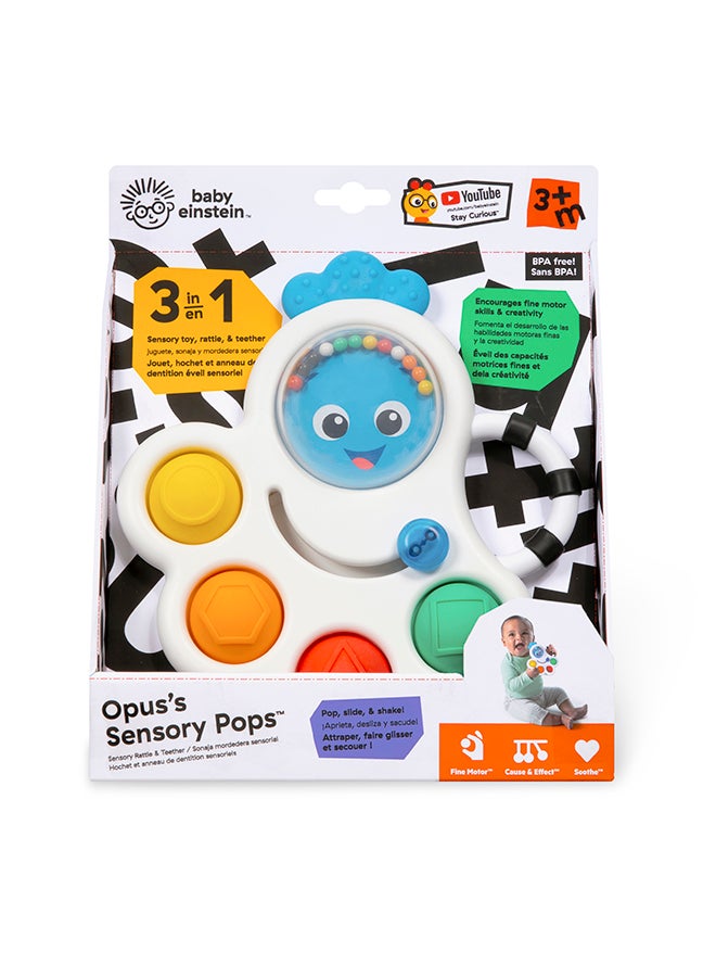 Baby Einstein لعبة الفقاعات المنبثقة من Octo-Push - Image 3