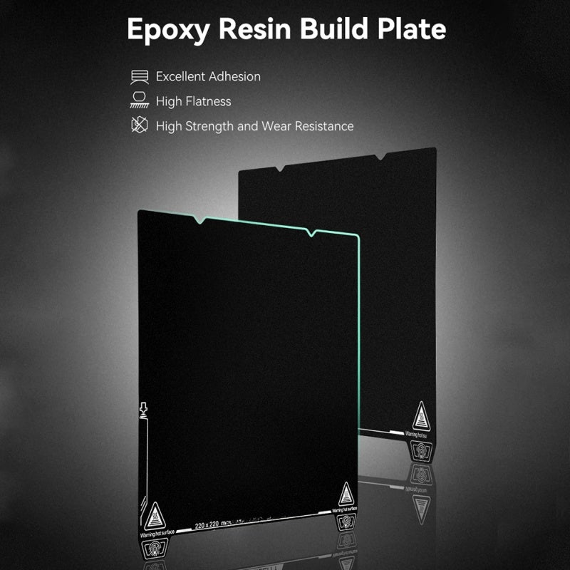 Creality 3D Epoxy Resin Build Plate Double-Sided High Adhesion PEI Sheet - Heat-Resistant Durable Spring Steel Platform for Ender 3 CR 10 K1 3D Printing - Image 4