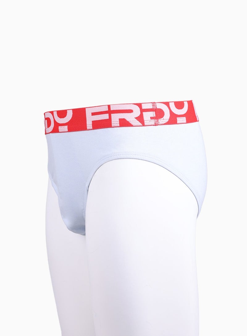 FREDDY Sports Fashion Brief - Ballad Blue | Cotton Brief with Bold Waistband - Image 2