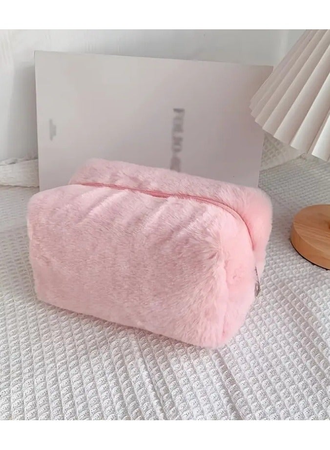 أوريتي ماكرون لون رقيق حقيبة مستحضرات التجميل لwowen حقيبة مستحضرات التجميل الكبيرة السفر حقيبة مكياج محمولة منظم لمستحضرات الاستحمام الإكسسوارات الأساسية. - Image 1