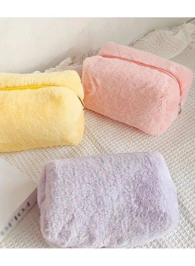 أوريتي ماكرون لون رقيق حقيبة مستحضرات التجميل لwowen حقيبة مستحضرات التجميل الكبيرة السفر حقيبة مكياج محمولة منظم لمستحضرات الاستحمام الإكسسوارات الأساسية. - Image 3