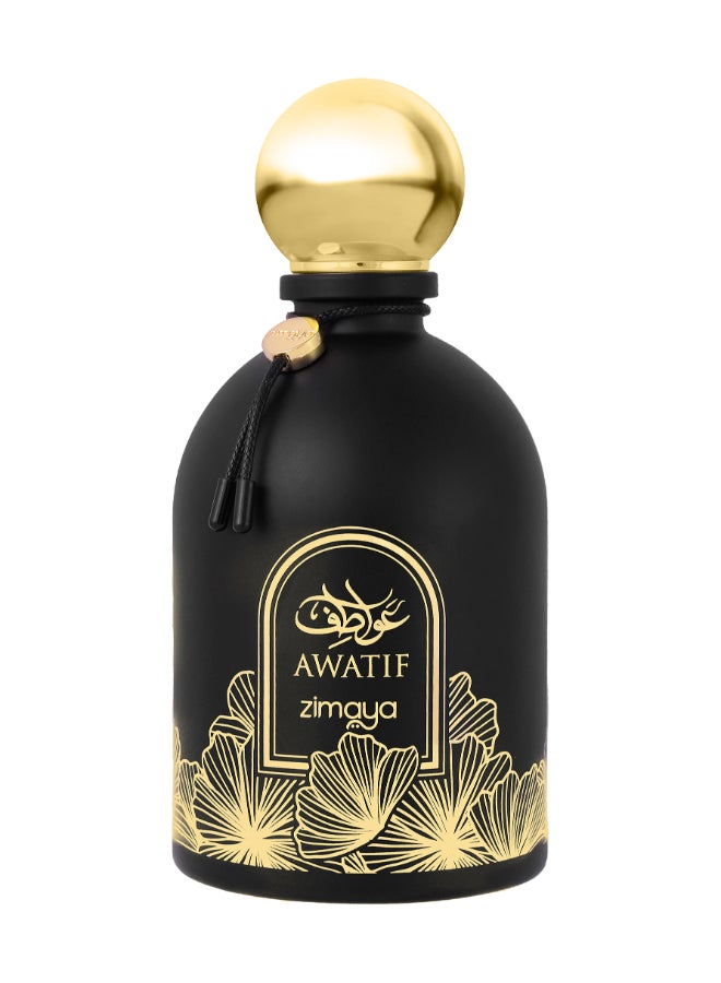 zimaya عطر زيميا عواطف الأسود للرجال، 100 مل - Image 1