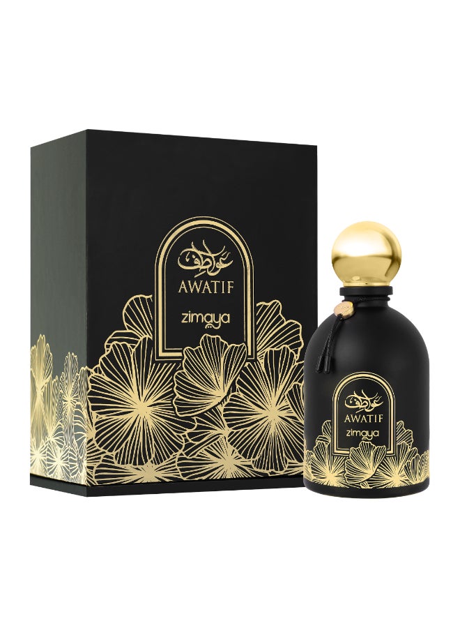 zimaya عطر زيميا عواطف الأسود للرجال، 100 مل - Image 2