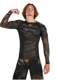 VENUM GORILLA JUNGLE RASHGUARDS LONG SLEEVES BLACK/SAND
