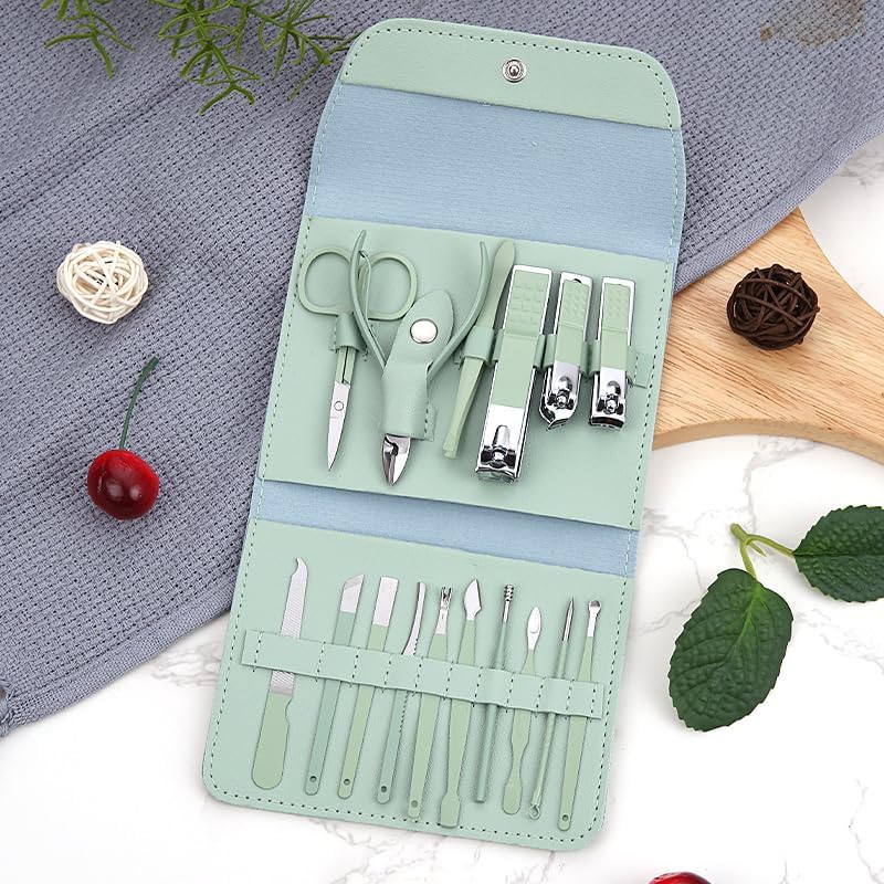 ALKAYAN 16-in-1 Manicure Set – Professional Nail Care Kit for Men & Women with Stainl... - Image 3