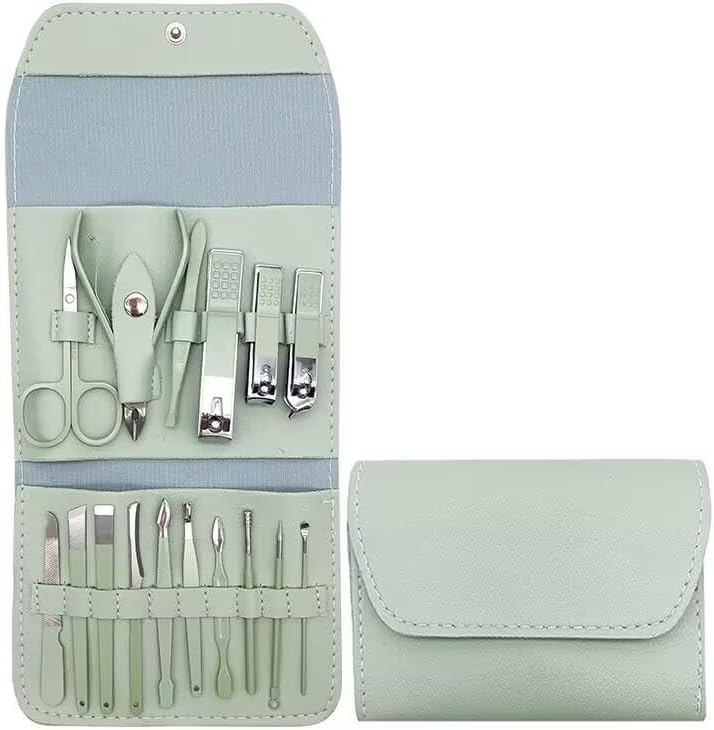 ALKAYAN 16-in-1 Manicure Set – Professional Nail Care Kit for Men & Women with Stainl... - Image 1