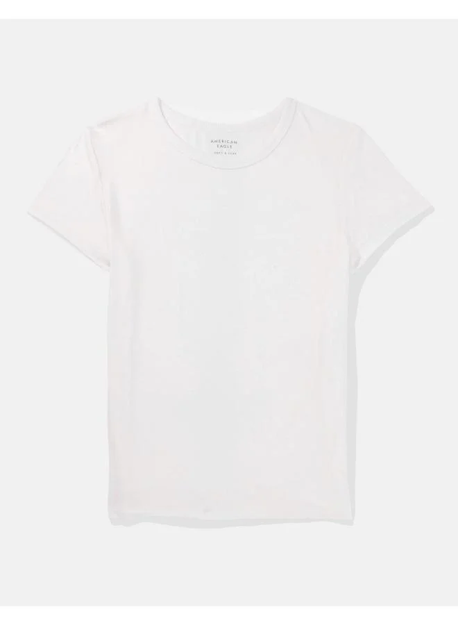 امريكان ايجل Essential Crew Neck Knitted T-Shirt