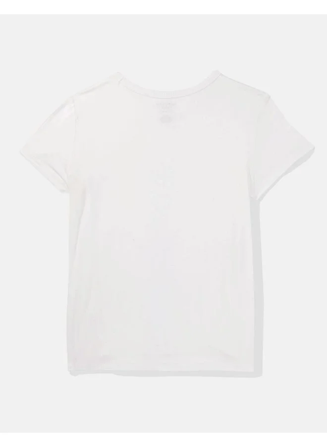 امريكان ايجل Essential Crew Neck Knitted T-Shirt