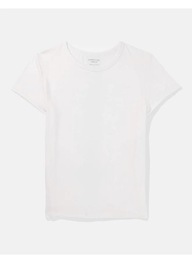 امريكان ايجل Essential Crew Neck Knitted T-Shirt