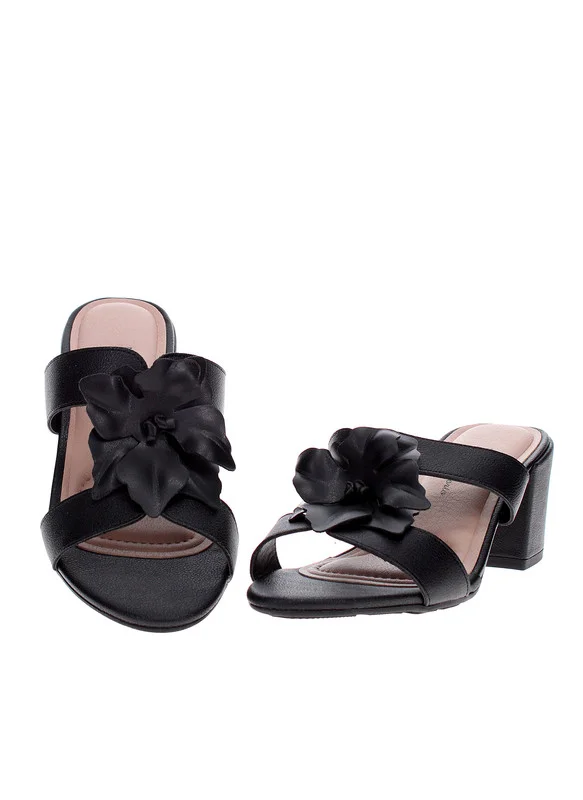 MODARE Mid Heels Sandals for Women – Sling Back Heel Sandals for Girls with Ankle Strap