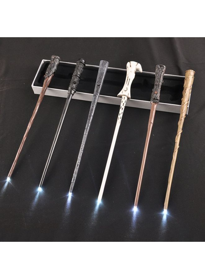 Loquat Harry Potter Luminous Wand Stick Around  Props Scepter Party Gifts Luminous 13-Color:Moody's Elder Wand - Image 5