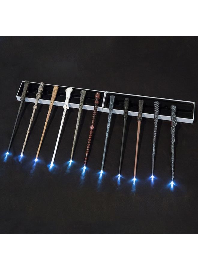 Loquat Harry Potter Luminous Wand Stick Around  Props Scepter Party Gifts Luminous 13-Color:Moody's Elder Wand - Image 4