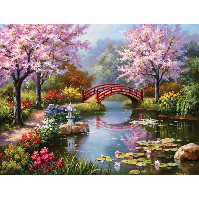 VATTU DIY 5D Diamond Painting Kit for Adults KidsFull Drill Diamond Embroidery Crystal Rhinestone Pasted Painting Arts Craft for Home Wall Decor Paint