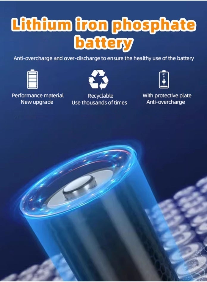 مصباح كشاف يعمل بالطاقة الشمسية 360 × 303 مم، ضوء النهار 6500 كلفن، مصباح LED SMD مقاوم للماء في الهواء الطلق مع لوحة قابلة للتعديل وجهاز تحكم عن بعد، مصباح سريع الشحن موفر للطاقة لإضاءة أمان الحديقة والفناء والمنتزه - Image 5