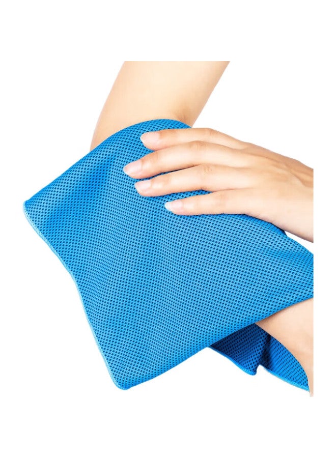 Hoyo Cooling Sports Towel, Quick-Drying, For Fitness, Running, Sweat-Wiping, Ice-Cooling, Sweat-Absorbing, Military Training, Sports Towel, Fluorescent Green - Image 2