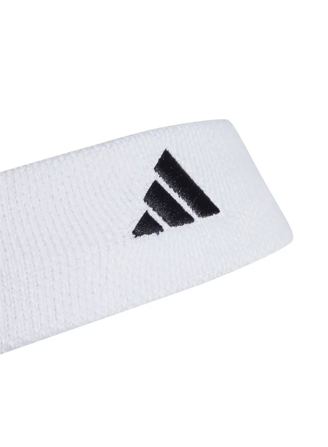 adidas أديداس طوق رأس تنس أبيض للشباب للجنسين