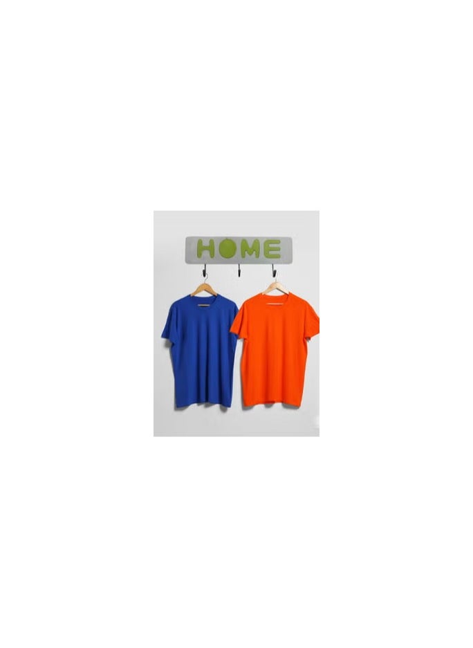 CATANES 1 Pcs Sticky Hanger With 3 Hook- Home Design 21x1.5x8 Cm Multicolour  - Image 2