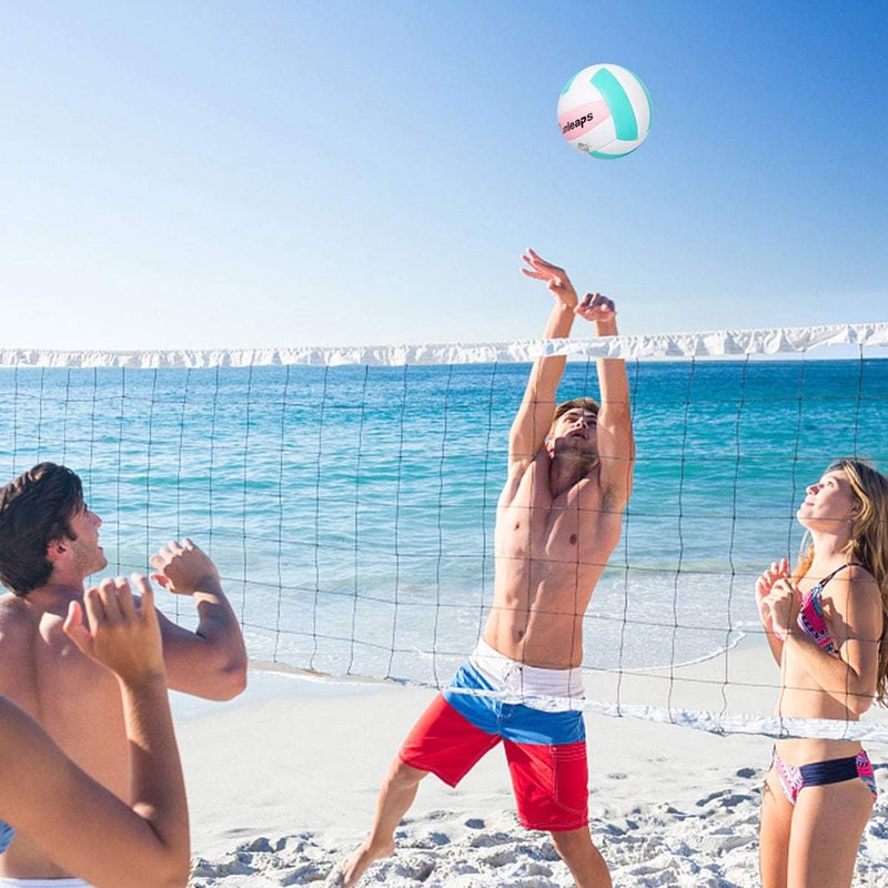 Runleaps Volleyball, Waterproof Indoor Outdoor Volleyball for Beach Game Gym Training (Official Size 5) - Image 5