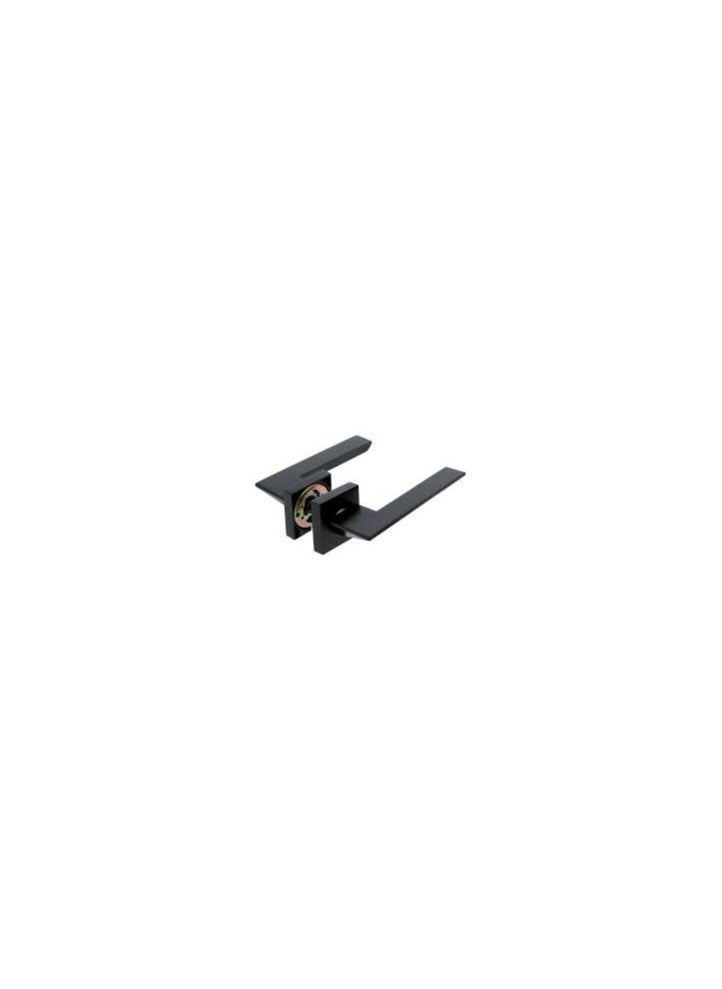 Generic - Rosetta door handle set, matte black, attractive color that suits the modern era - Image 1