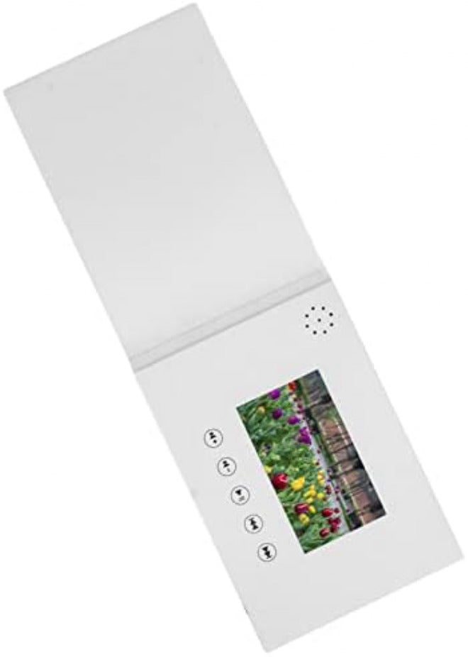 Video Greeting Card with LCD Screen 720P HD Video Playback Exquisite and Fashionable Supports Pictures and Video for Birthday Gift Christmas Anniversary (4.3inch) - Image 5
