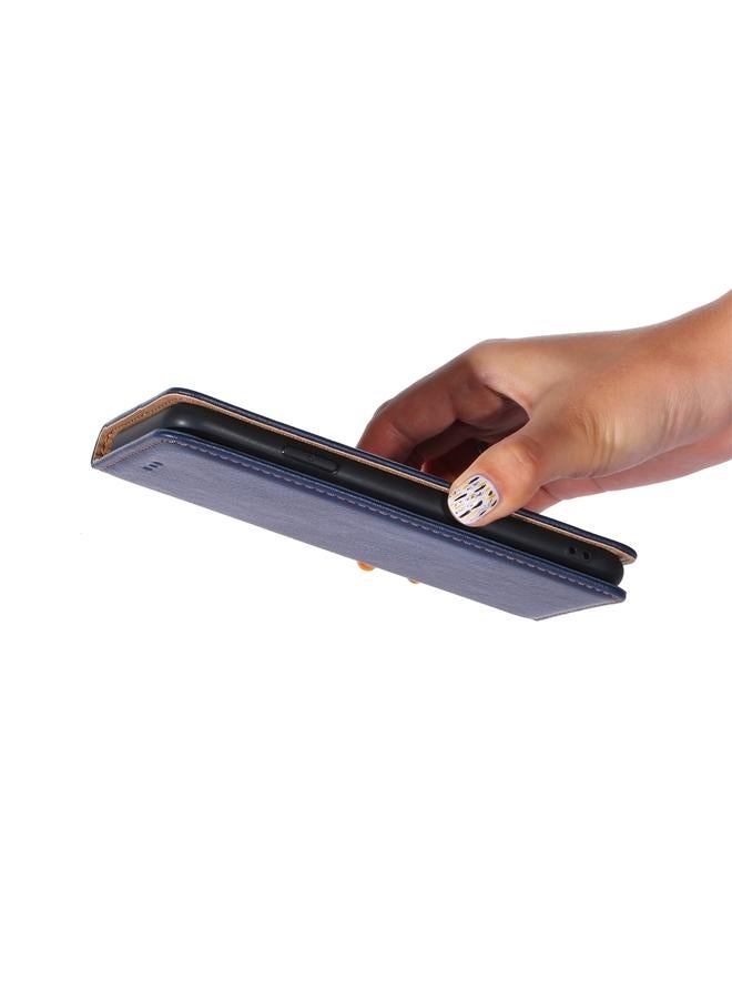 S-TOP Case For Huawei P60 / P60 Pro Gloss Oil Solid Color Magnetic Leather Phone Case - Image 5