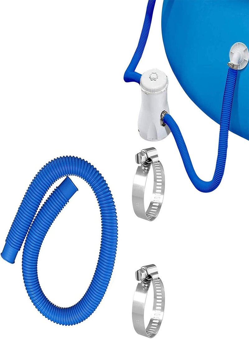 GGOOT Pool Pump Hose | Pool Hoses For Above Ground Pools | 1.25 X 41 Inch For Compatible With Filter Pump 607, 637 And 32mm Above Ground Pools Accessories - Image 5