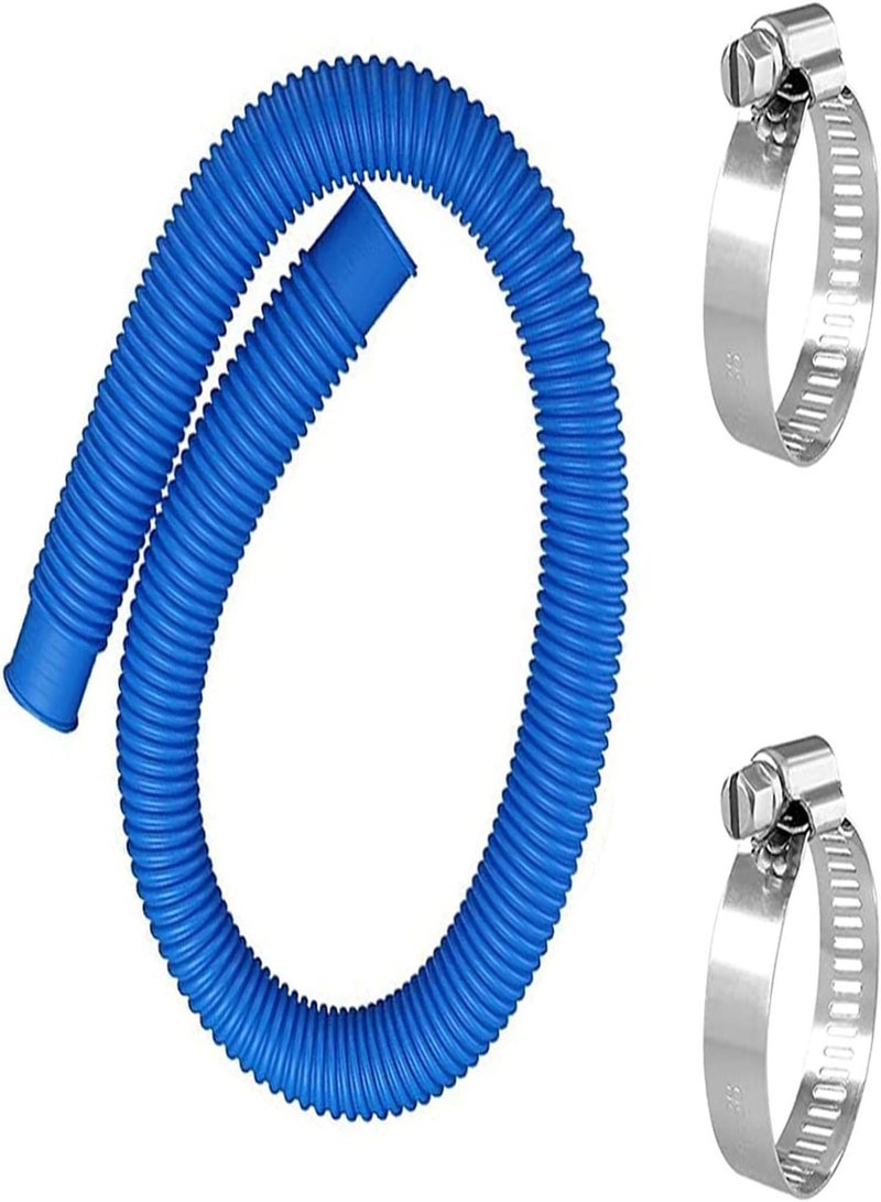 GGOOT Pool Pump Hose | Pool Hoses For Above Ground Pools | 1.25 X 41 Inch For Compatible With Filter Pump 607, 637 And 32mm Above Ground Pools Accessories - Image 1