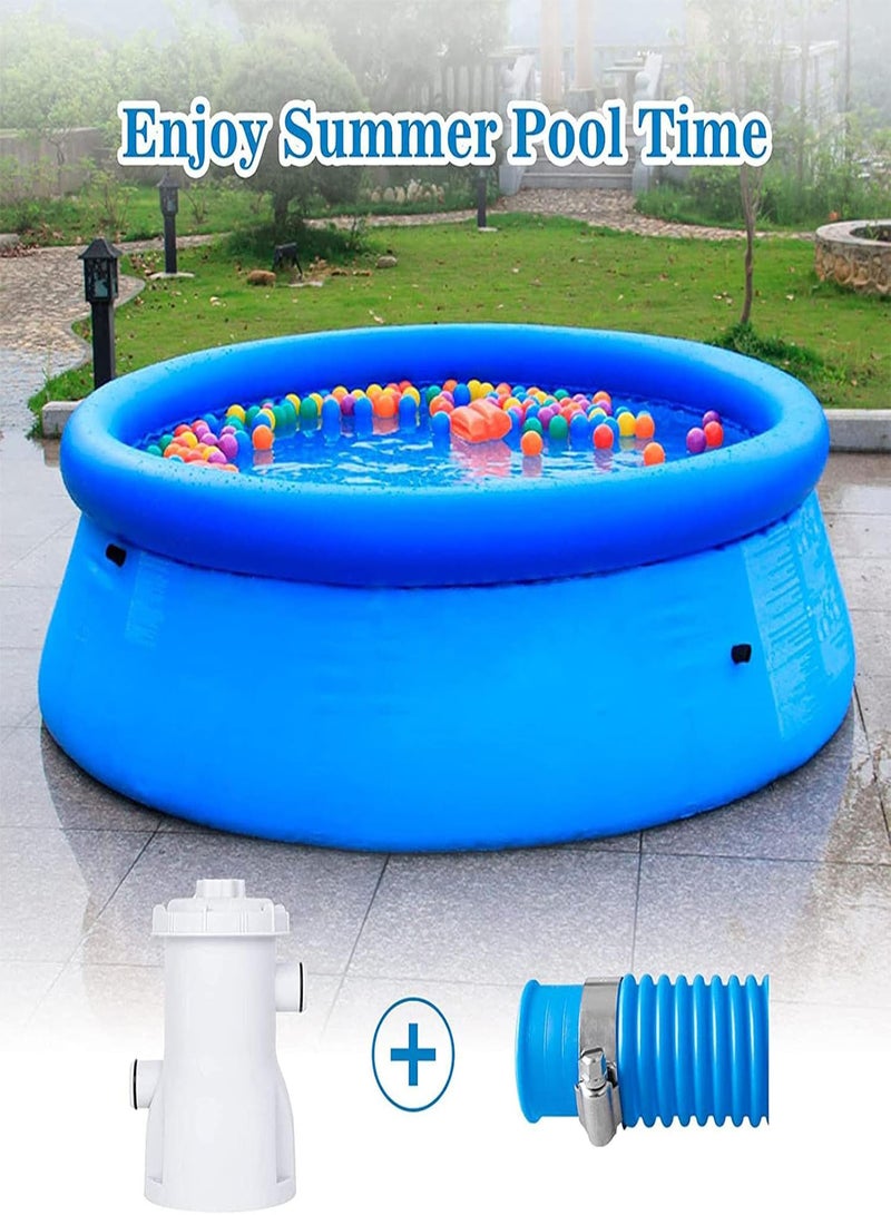 GGOOT Pool Pump Hose | Pool Hoses For Above Ground Pools | 1.25 X 41 Inch For Compatible With Filter Pump 607, 637 And 32mm Above Ground Pools Accessories - Image 2