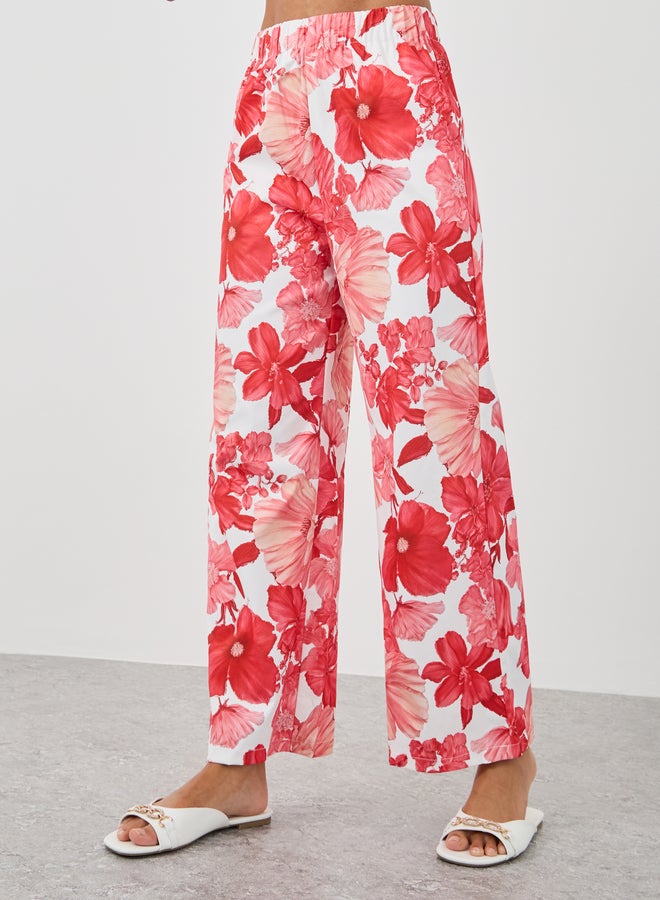 Styli Styli Printed Collared Buttoned Shirt and Pants Co-Ords  - Image 4
