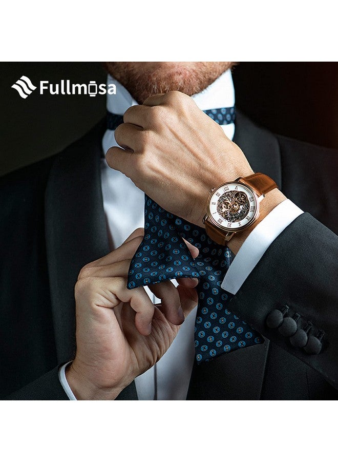 فولموزا أحزمة ساعة بديلة سريعة الفك مقاس 22 مم من Fullmosa متوافقة مع Samsung Galaxy Watch 3 45 مم/Huawei GT3/GT 2 46 مم/Fossil Gen 6/Amazfit GTR 47 مم/One Plus(46 مم)/Noise Colorfit- بني متدرج - Image 4