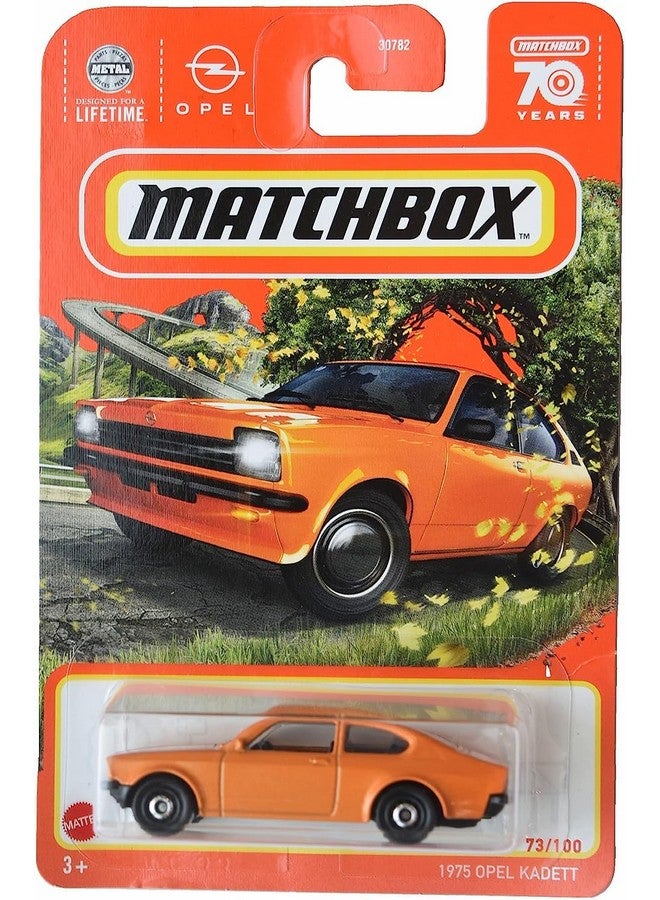 Matchbox 1975 Opel Kadett, Orange 73/100
