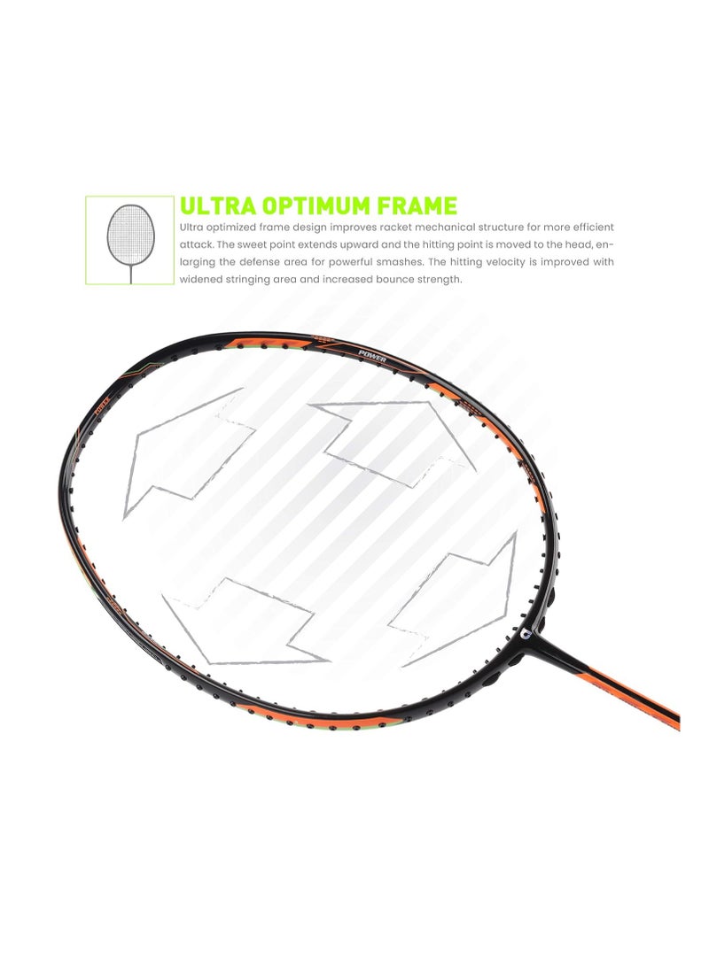 Apacs Dual Power & Speed Unstrung Badminton Racquet – High Tension, Ultra-Optimized Design with Full Cover  - Image 5