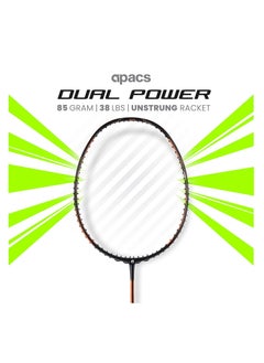 Apacs Dual Power & Speed Unstrung Badminton Racquet – High Tension, Ultra-Optimized Design with Full Cover  - Image 2