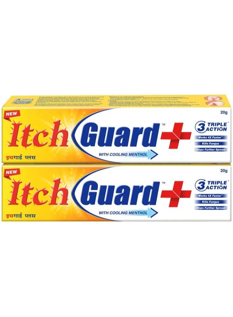 إتش جارد كريم الحماية من الحكة بلس - 20 جم (عبوة من قطعتين)